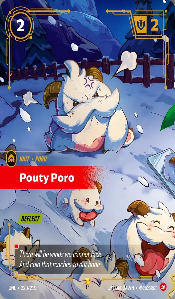 2026 Pouty Poro #220