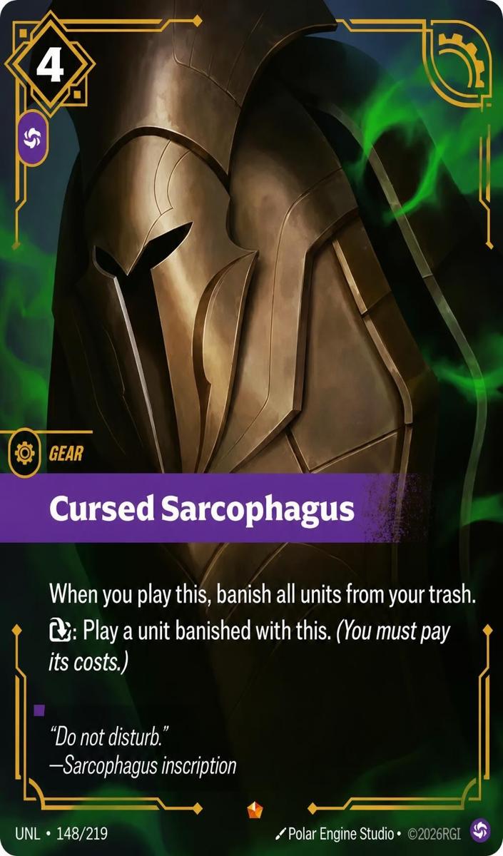 2026 Cursed Sarcophagus #148