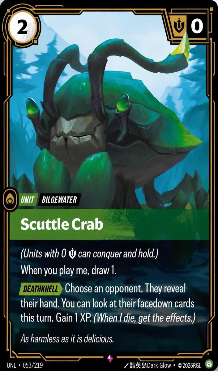 2026 Scuttle Crab #53