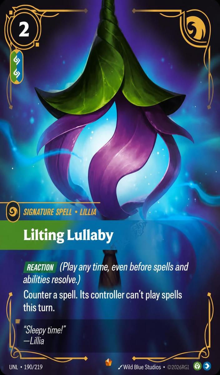 2026 Lilting Lullaby #190