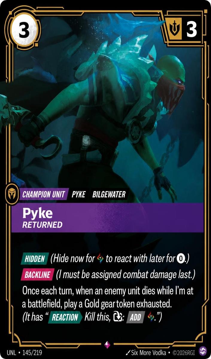 2026 Pyke - Returned #145