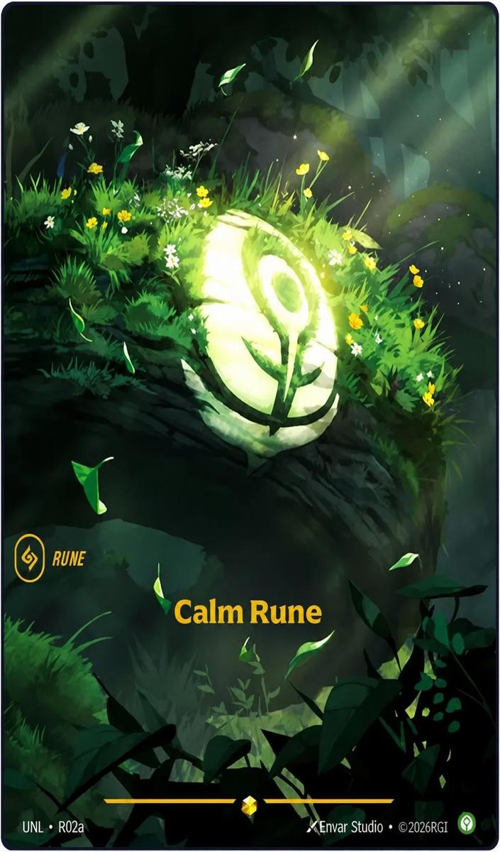 2026 Calm Rune [Alternate Art] #R02A