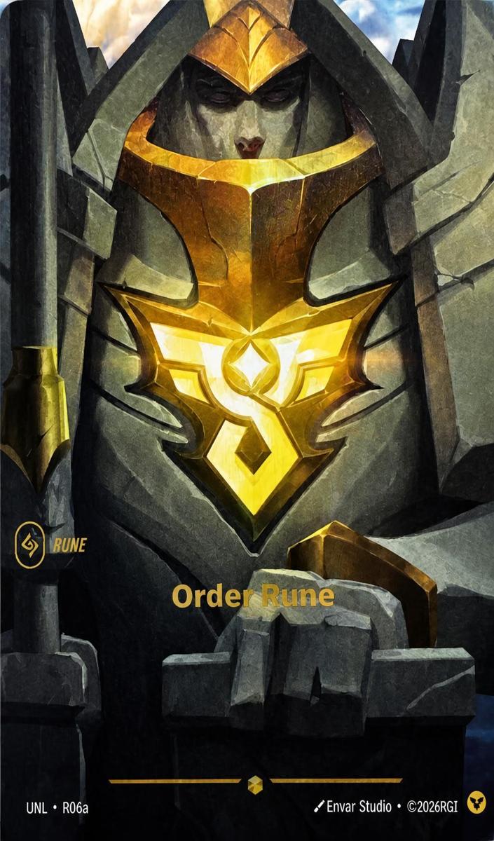 2026 Order Rune [Alternate Art] #R06A