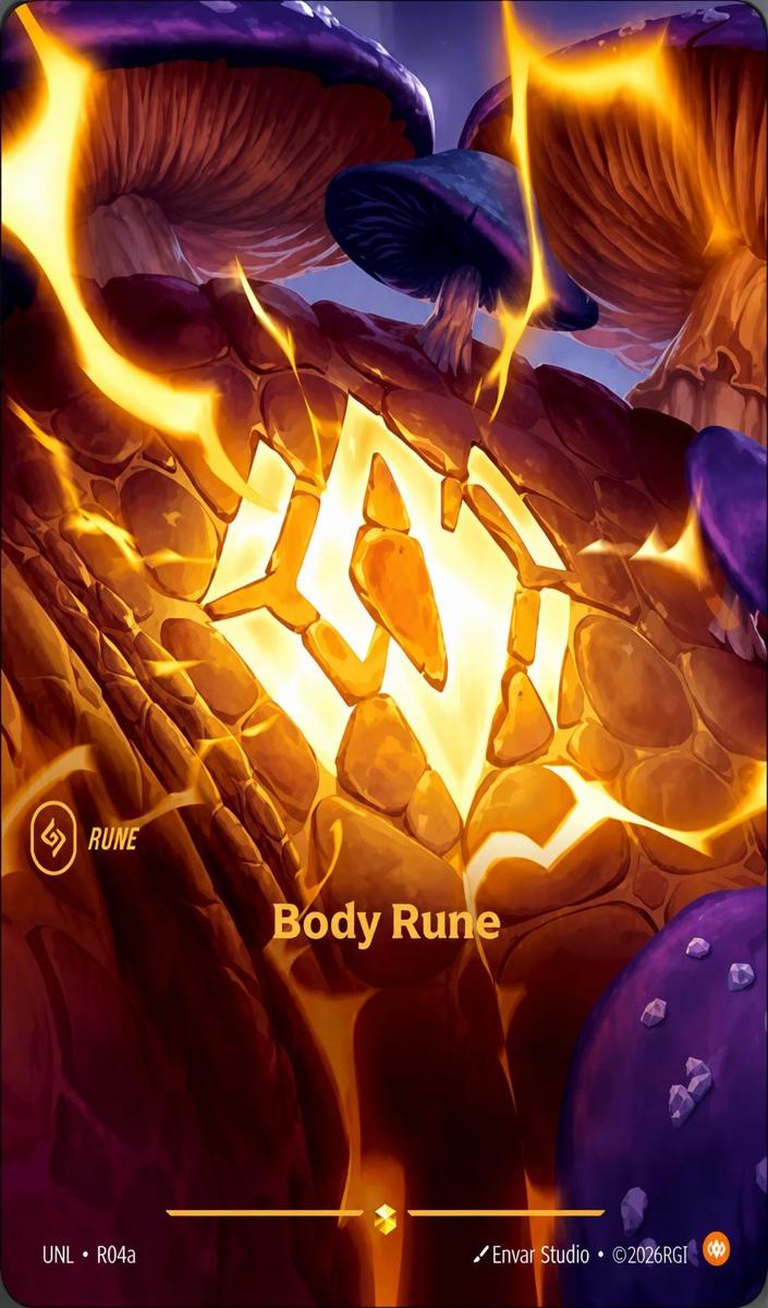 2026 Body Rune [Alternate Art] #R04A