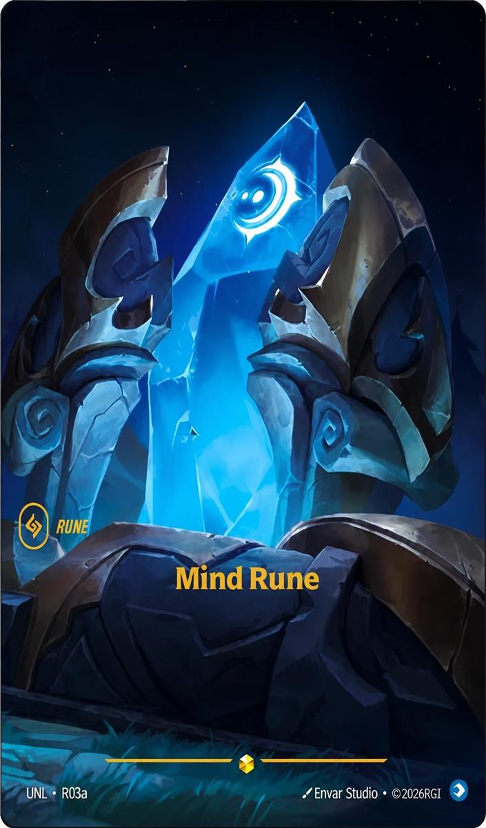 2026 Mind Rune [Alternate Art] #R03A