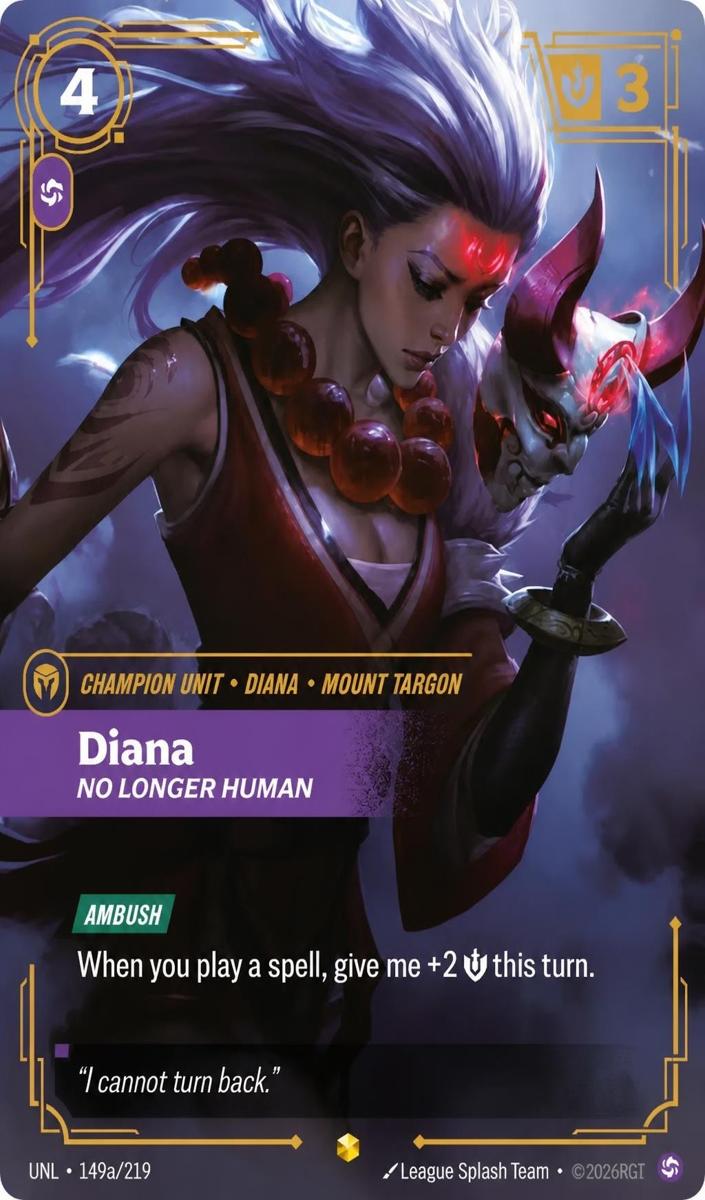 2026 Diana - No Longer Human [Alternate Art] #149a