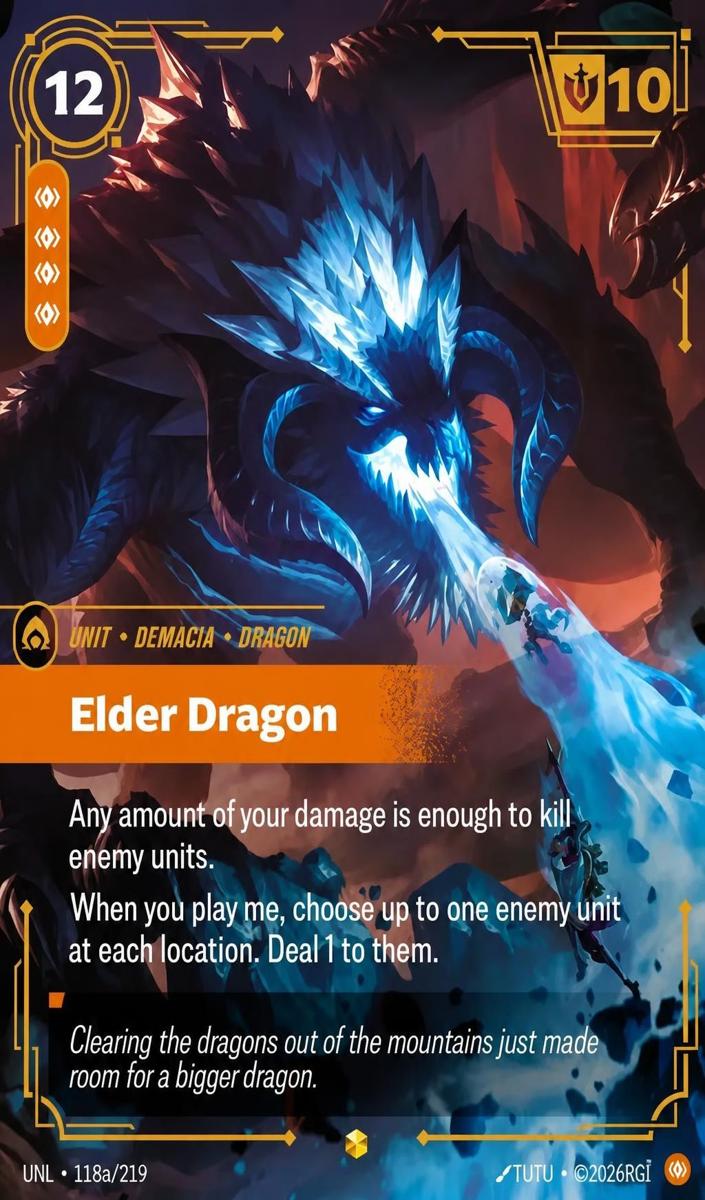 2026 Elder Dragon [Alternate Art] #118a