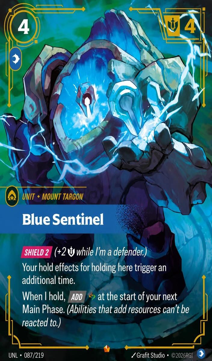 2026 Blue Sentinel #87