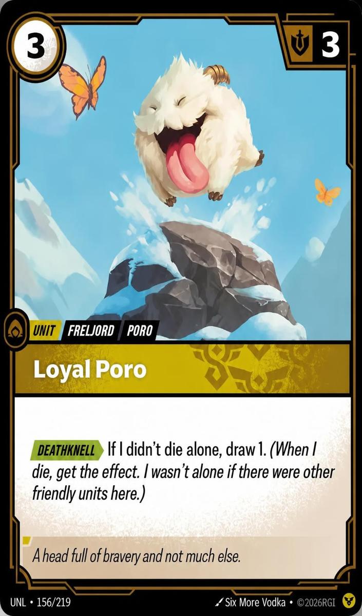 2026 Loyal Poro #156