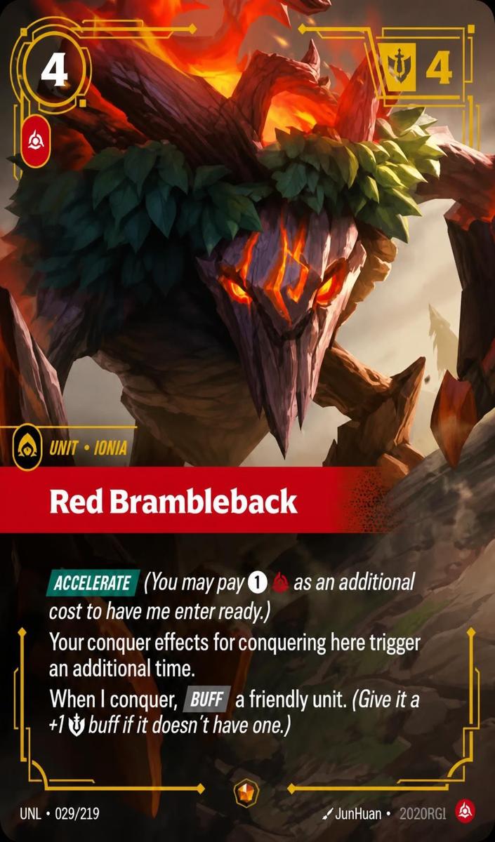 2026 Red Brambleback #29