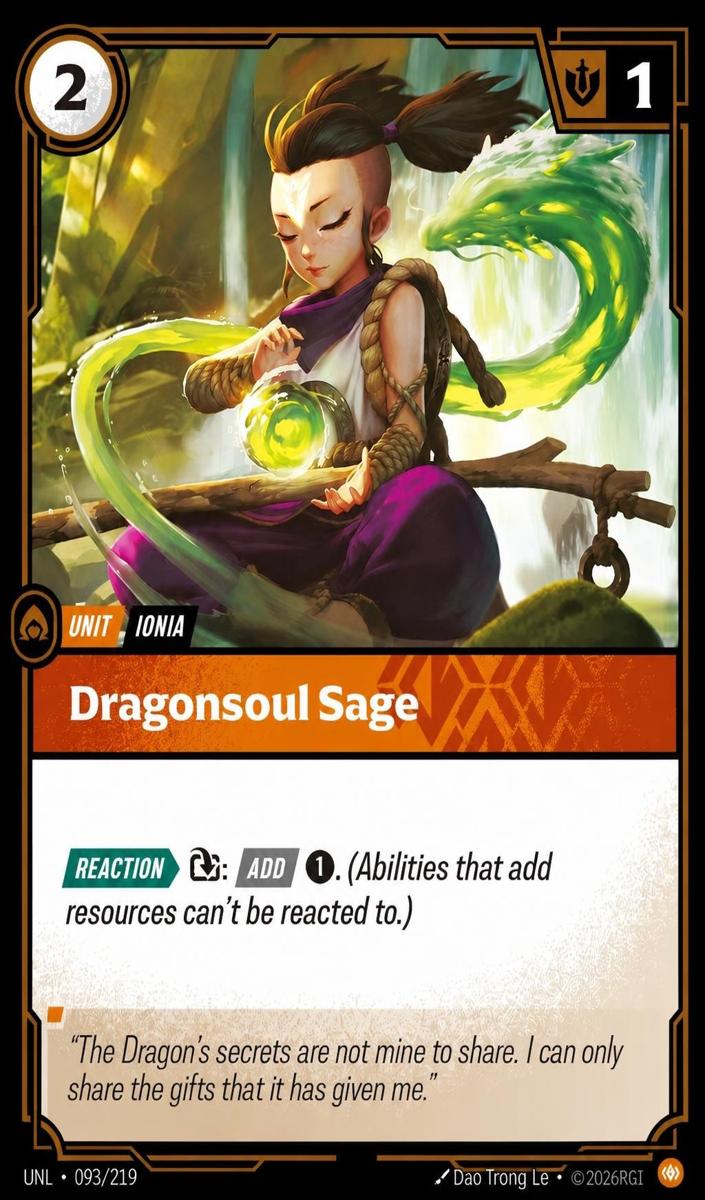 2026 Dragonsoul Sage #93