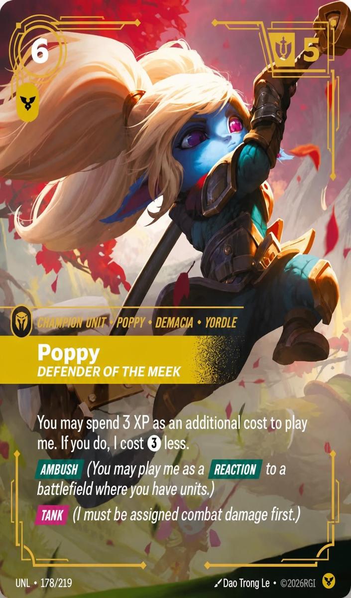2026 Poppy - Defender of the Meek #178