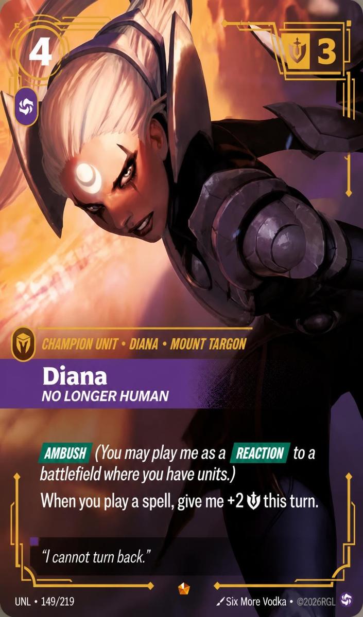 2026 Diana - No Longer Human #149