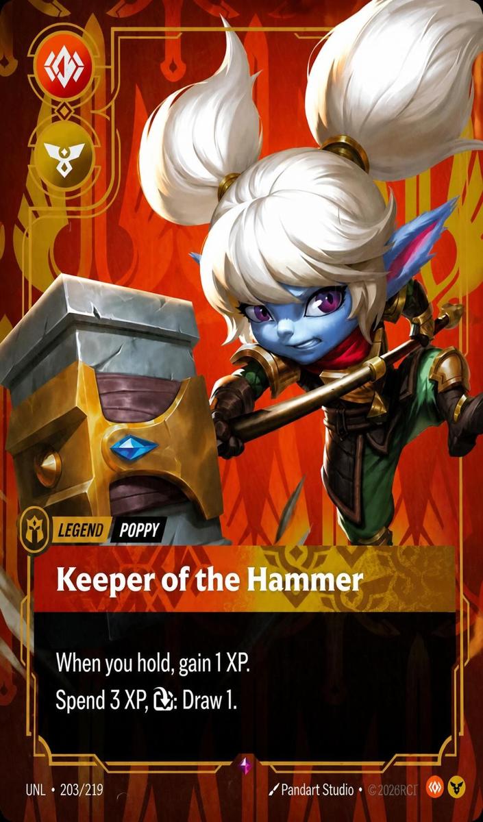 2026 Poppy - Keeper of the Hammer #203