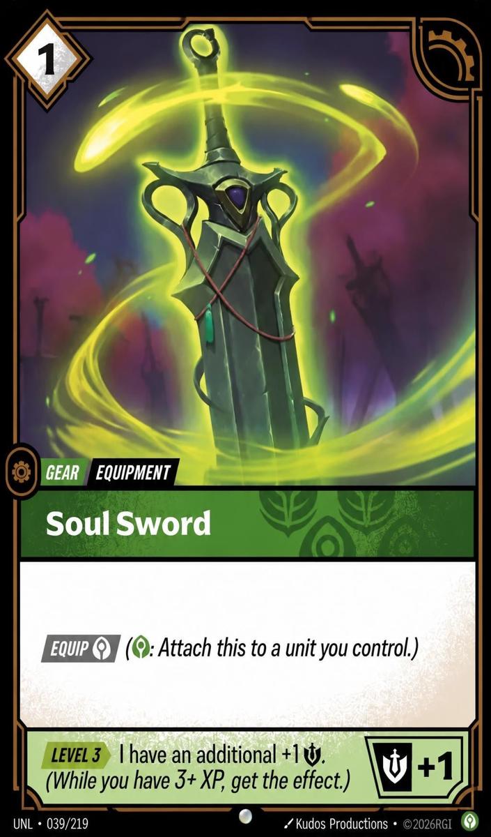 2026 Soul Sword #39
