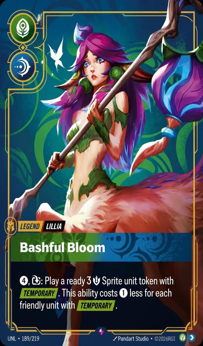 2026 Lillia - Bashful Bloom #189