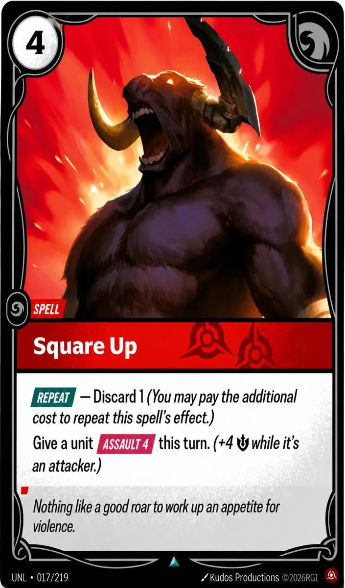 2026 Riftbound Unleashed Square Up #17 card