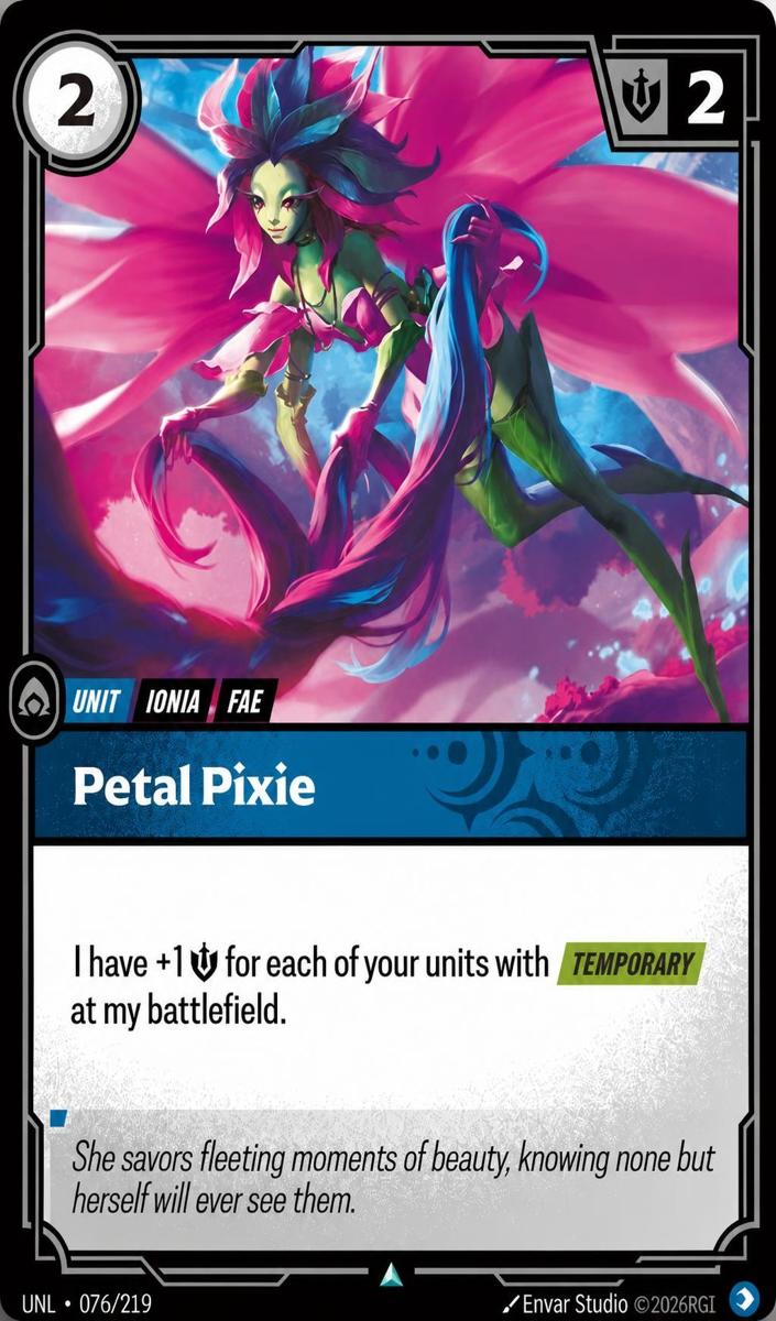 2026 Petal Pixie [Foil] #76