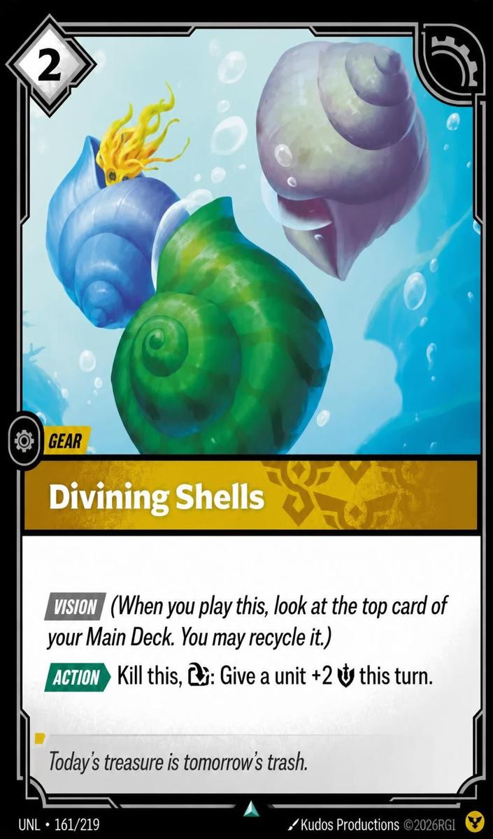 2026 Divining Shells #161