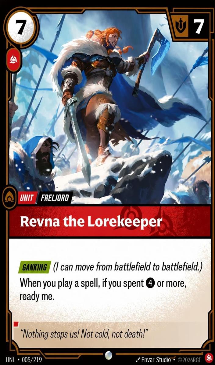 2026 Revna the Lorekeeper #5