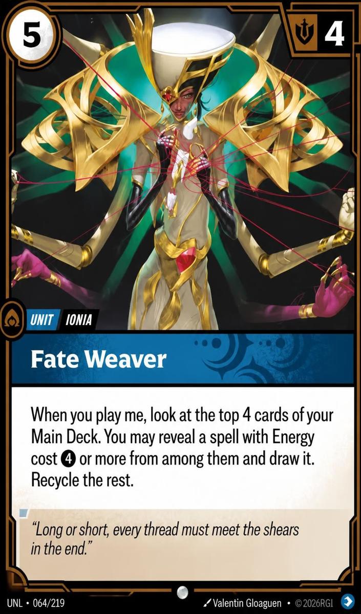 2026 Fate Weaver #64