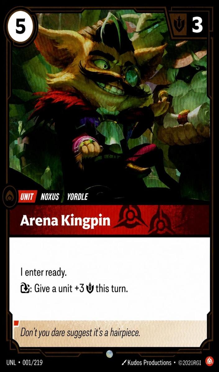 2026 Arena Kingpin #1