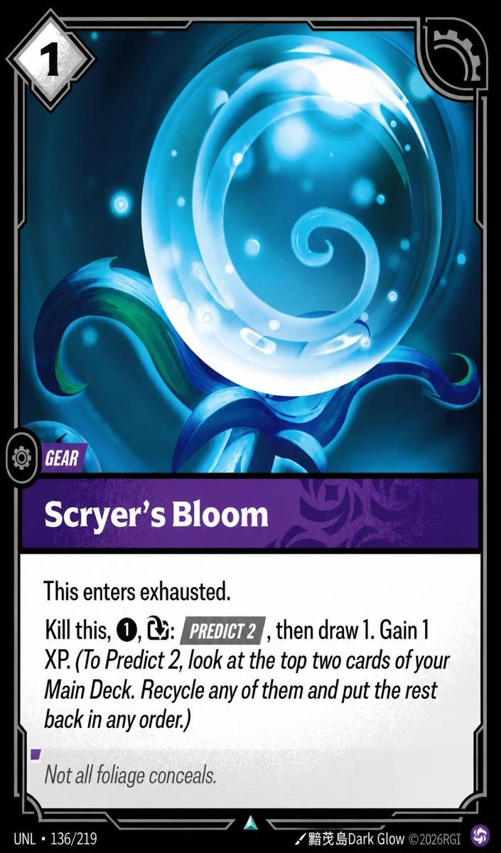 2026 Scryer's Bloom #136