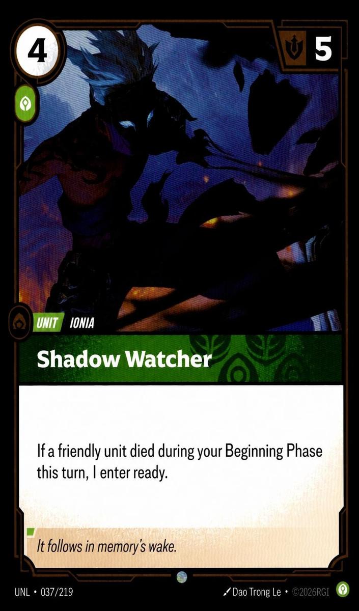 2026 Shadow Watcher #37