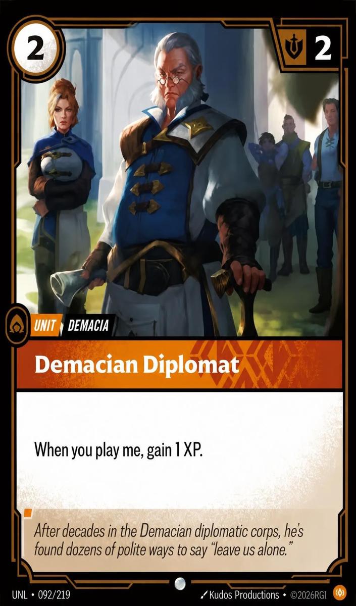 2026 Demacian Diplomat #92