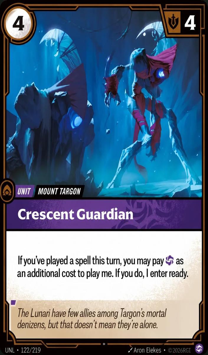 2026 Crescent Guardian #122