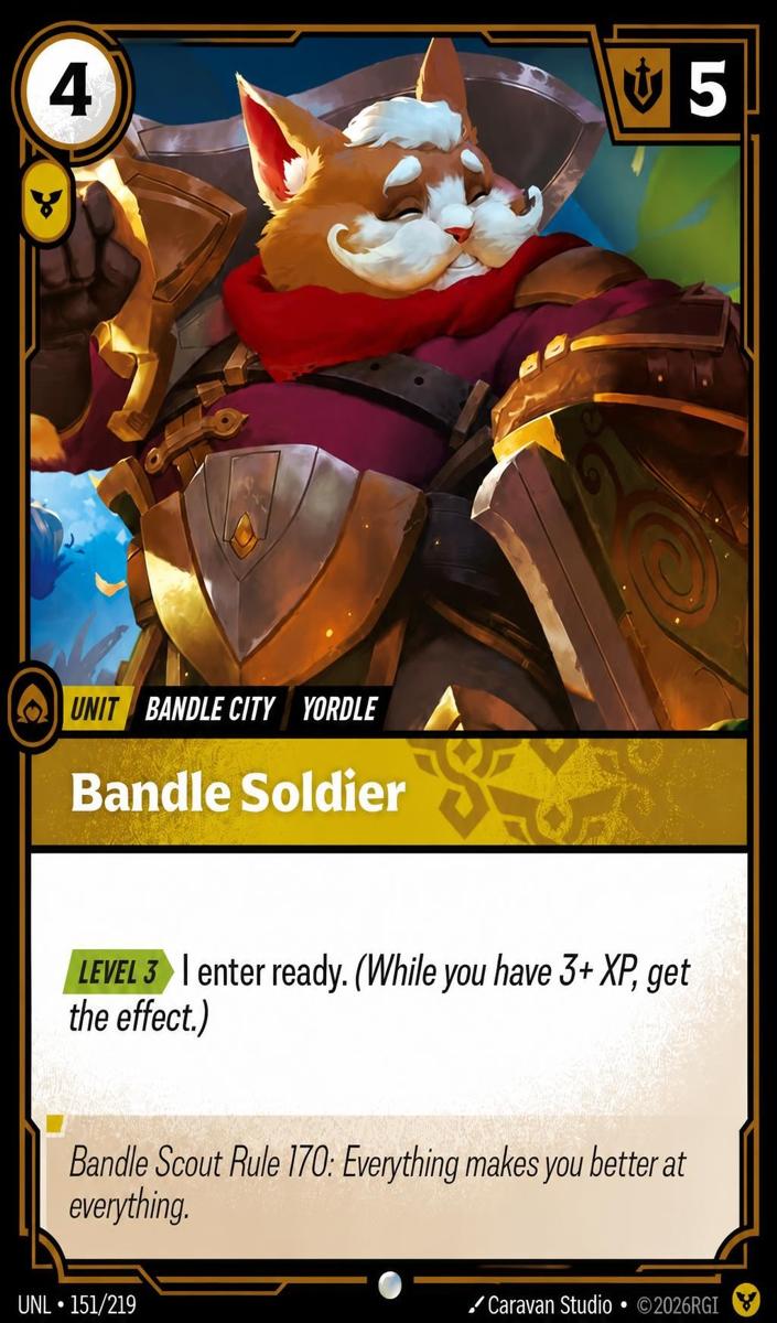 2026 Bandle Soldier #151