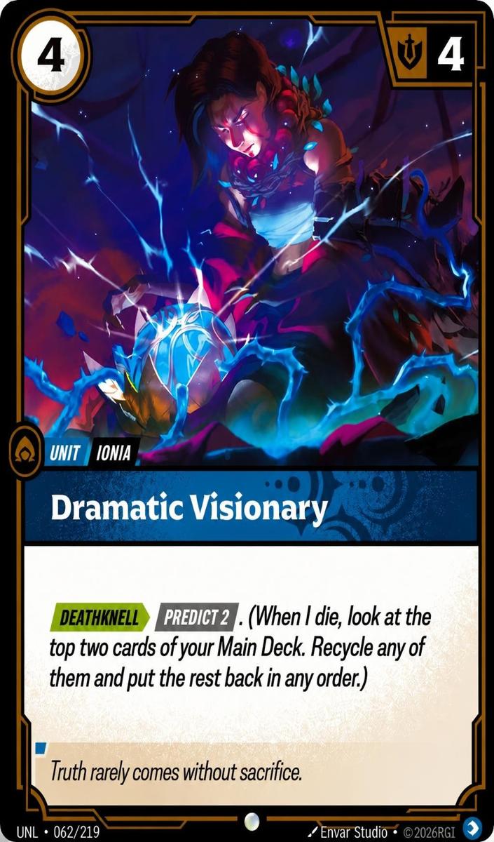 2026 Dramatic Visionary #62