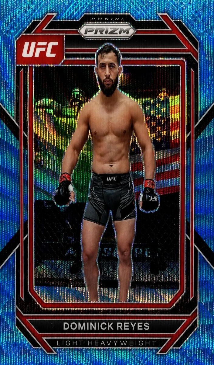 2023 Dominick Reyes [Blue Wave] #185