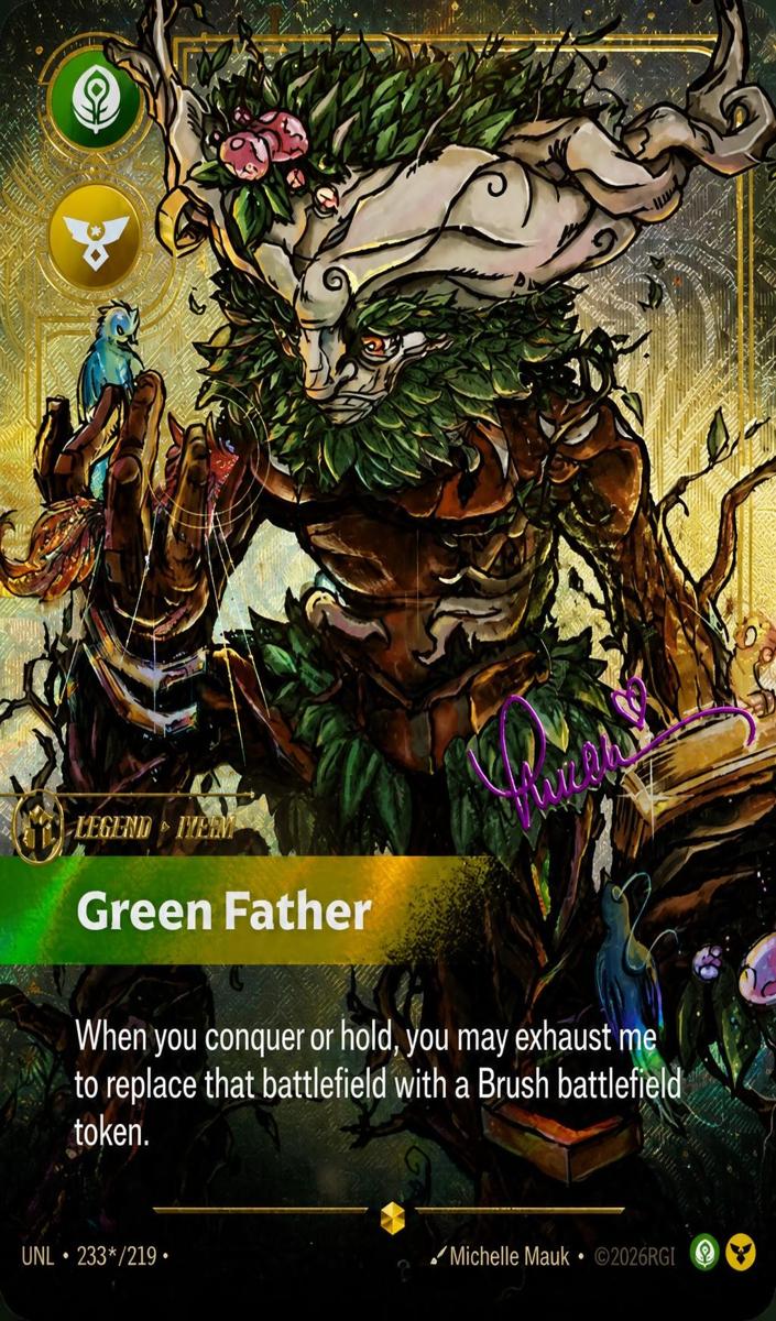 2026 Ivern - Green Father [Signature] #233