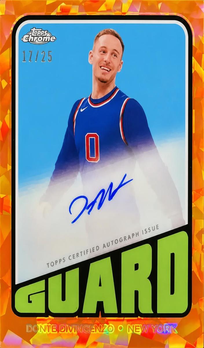 2023 Donte DiVincenzo [Orange] #TA-DD