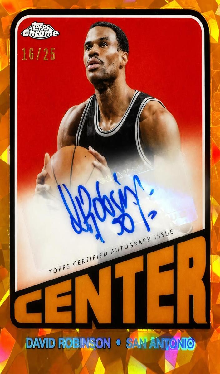 2023 David Robinson [Orange] #TA-DR