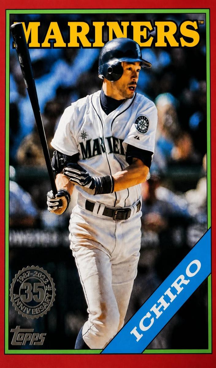 2023 Topps Ichiro [Red] #T88-43 card