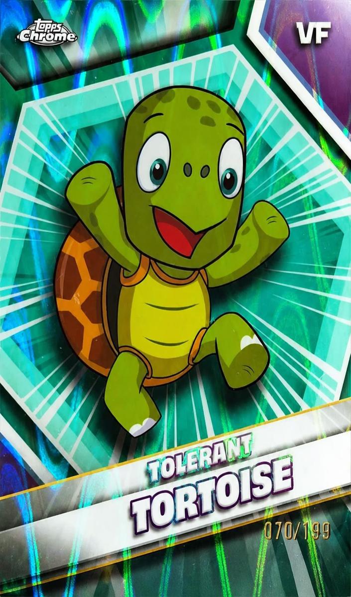 2026 Tolerant Tortoise [Aqua RayWave Refractor] #176