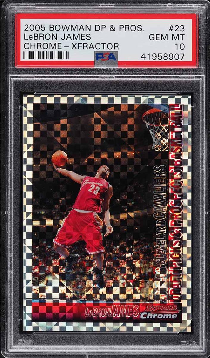 2005 LeBron James [X-Fractor] #23