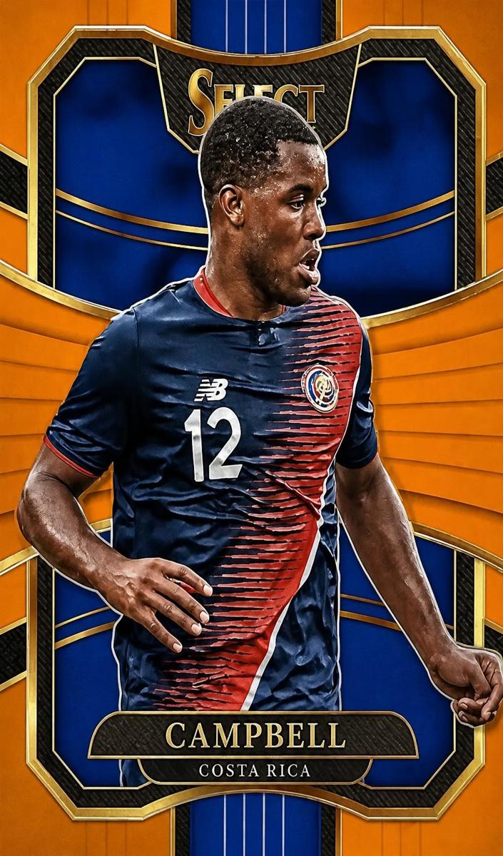 2017 Panini Select Joel Campbell [Orange] #39 card