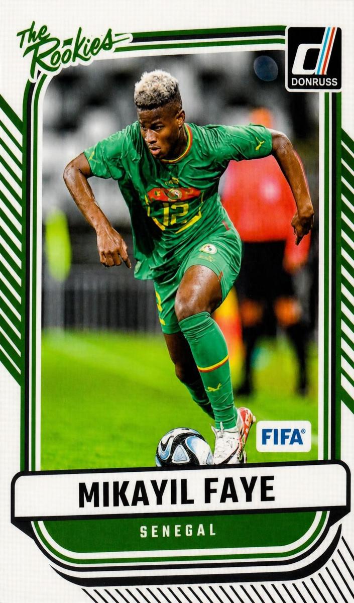 2024 Panini Donruss Mikayil Faye [Silver] #4 card