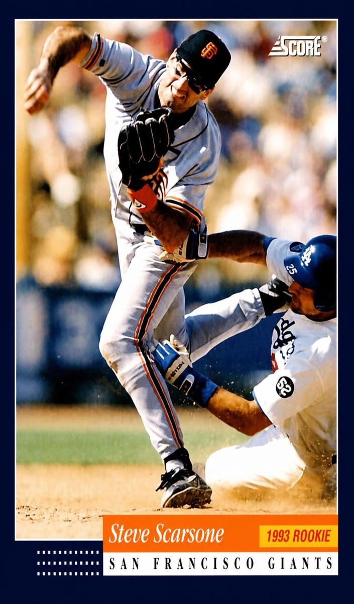 1994 Score Steve Scarsone #596 card