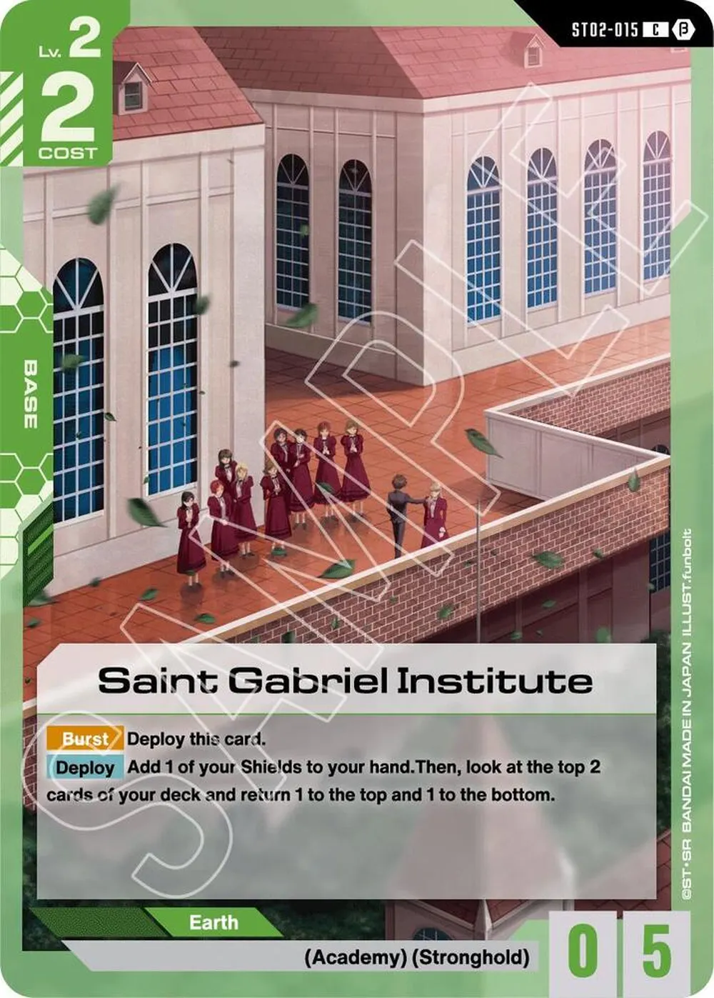 2024 Saint Gabriel Institute #ST02-015