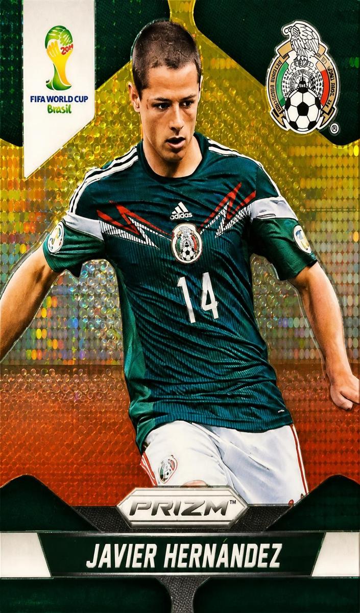 2014 Javier Hernandez [Yellow and Red Pulsar] #148
