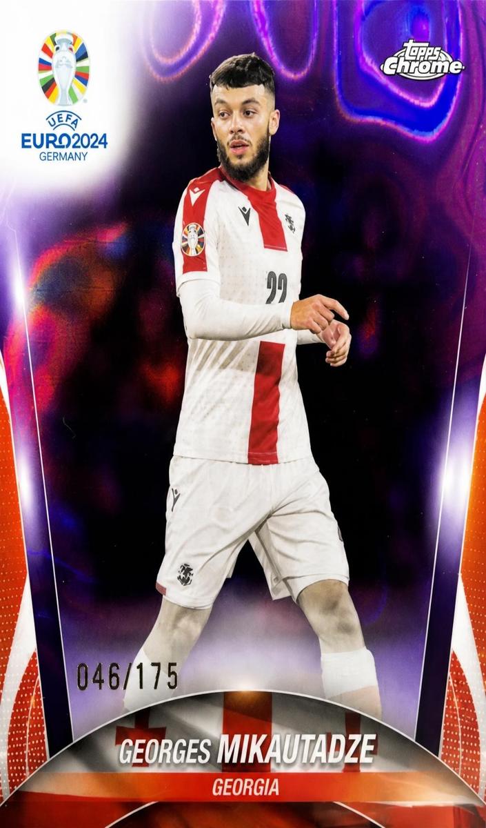 2024 Georges Mikautadze [Purple Lava Refractor] #49