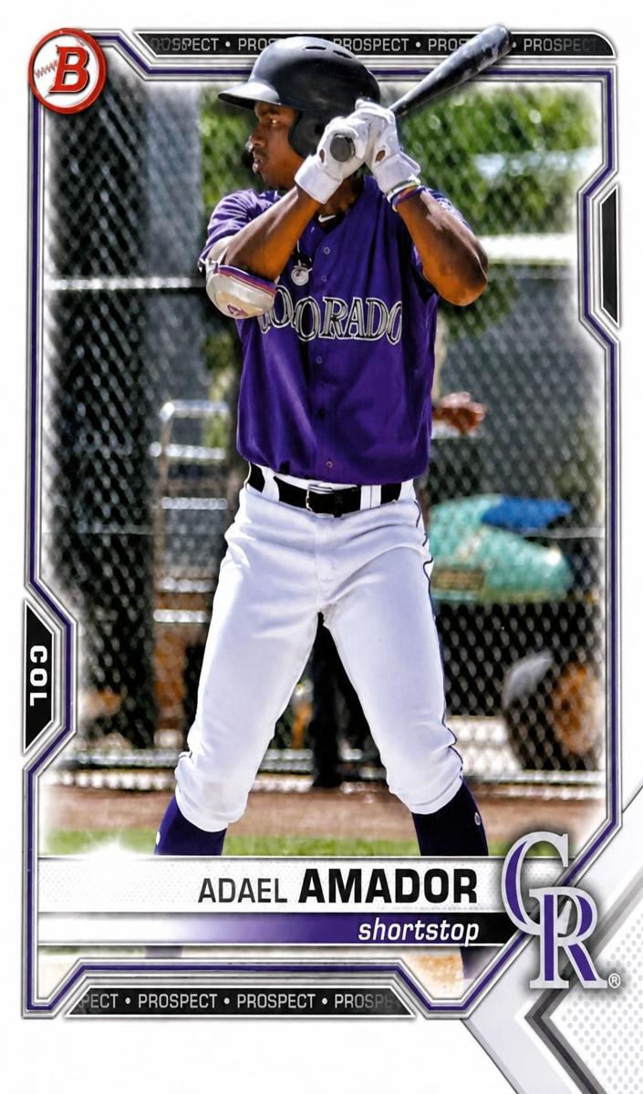 2021 Adael Amador #BD-195