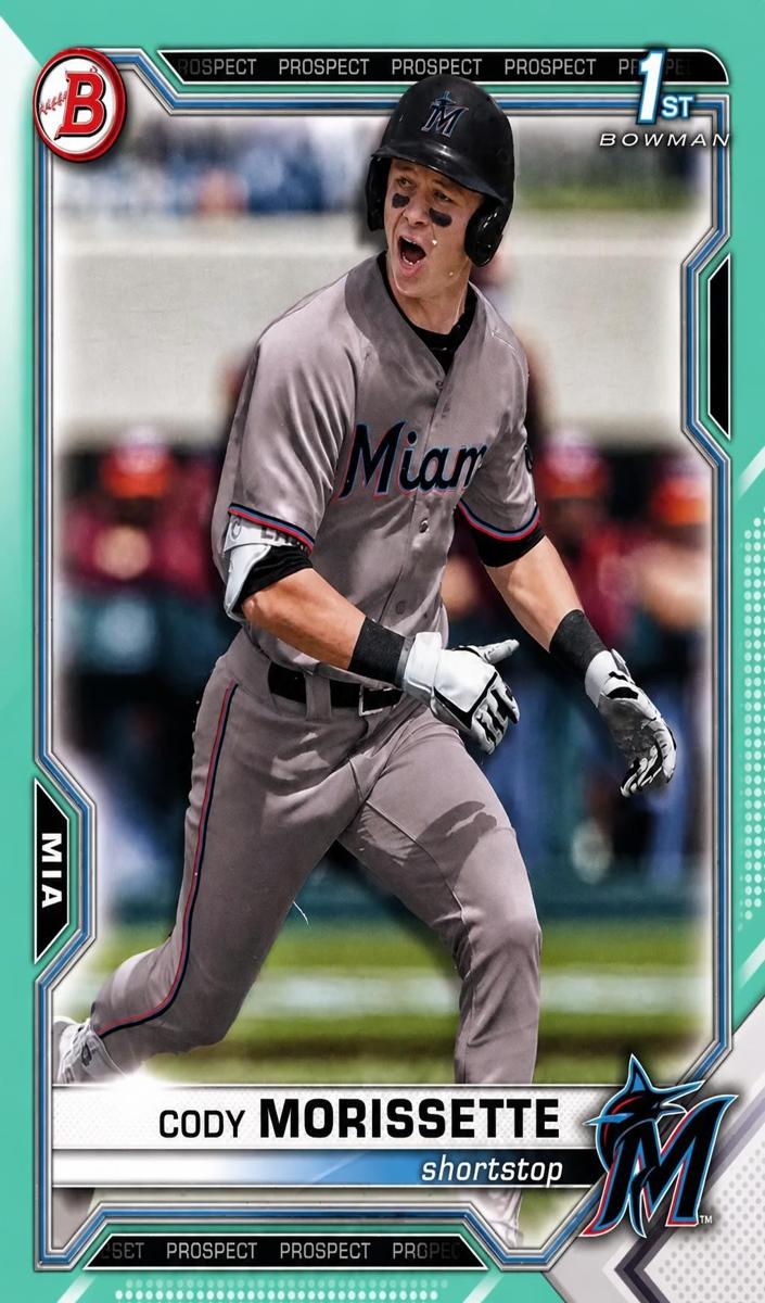 2021 Cody Morissette [Aqua] #BD-88