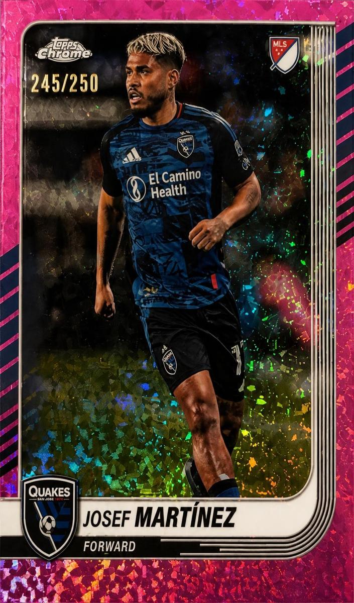 2025 Josef Martinez [Pink Mini-Diamonds Refractor] #106
