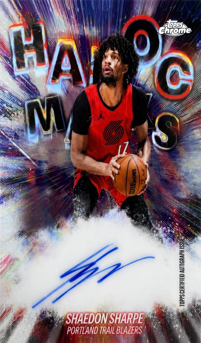 2025 Shaedon Sharpe #HM-SSH