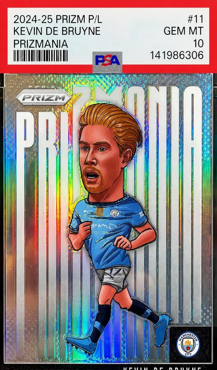 2024 Panini Prizm Premier League Manga Kevin De Bruyne #11 card